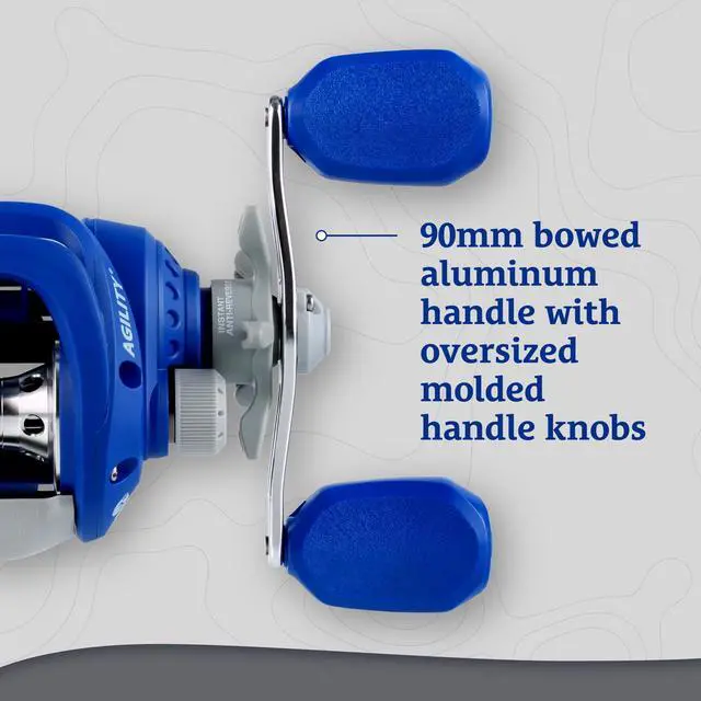 Alt view image 6 of 7 - Agility Low Profile Baitcast Rod and Reel Combo