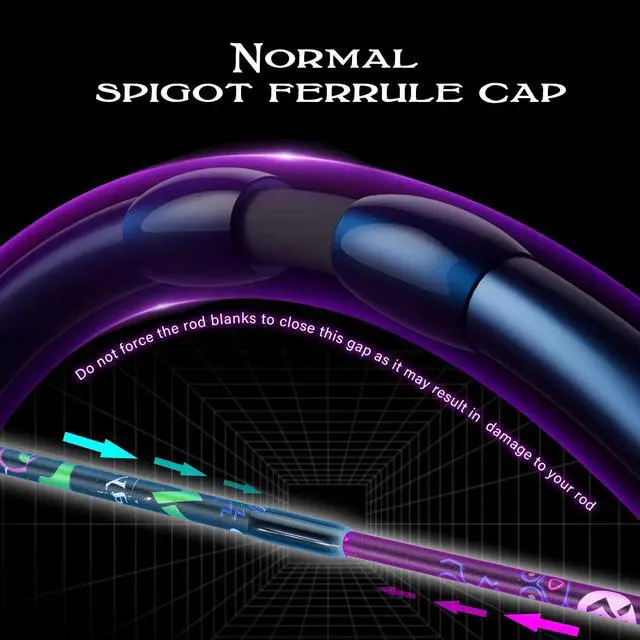 Alt view image 6 of 7 - Fishing Rod and Reel Combo, Baitcasting/Spinning Combo, IM7 Graphite Blank Rods with EVA Handle