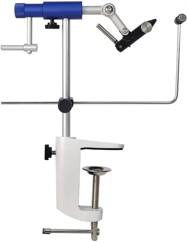 Main image of TrueGrip Fly Tying Vise with 360° Rotary Function Smooth Ball Bearing System, Adjustable Tension, Durable Hook Jaws (Fits 26 to 4/0)