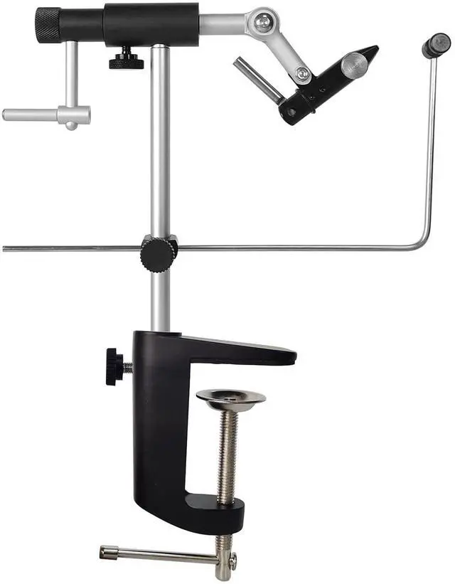 Main image of TrueGrip Fly Tying Vise with 360° Rotary Function Smooth Ball Bearing System, Adjustable Tension, Durable Hook Jaws (Fits 26 to 4/0)