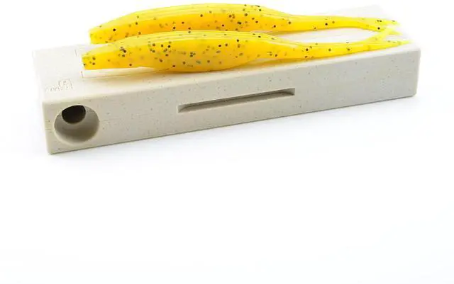 Main image of Soft Plasti Mold Lure Making Injection Molds Fishing Lures Zoom Salty Super Fluke 5'' Two Cavity