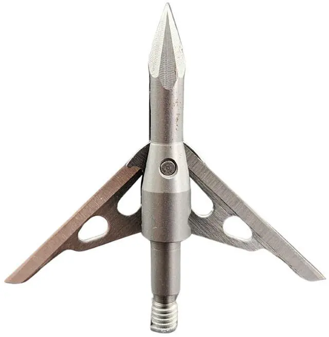 Main image of G5 T2 Expandable 2-Blade Broadheads | 3-Pack | 100/125 Grains | Razor Sharp 2" Cutting Diameter Mechanical Blades | Screw in | Compound & Recurve Compatible