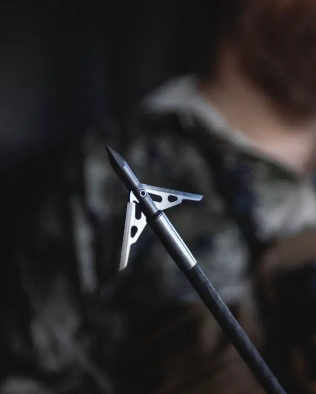 Alt view image 6 of 7 - G5 T2 Expandable 2-Blade Broadheads | 3-Pack | 100/125 Grains | Razor Sharp 2" Cutting Diameter Mechanical Blades | Screw in | Compound & Recurve Compatible