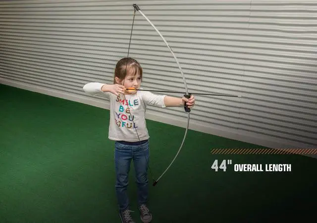 Alt view image 5 of 7 - Wizard Bow for Youth, Recommended Ages 5-10, Ambidextrous, Continuous Draw Weight Up to 18 lb., Continuous Draw Length Up to 24-inches