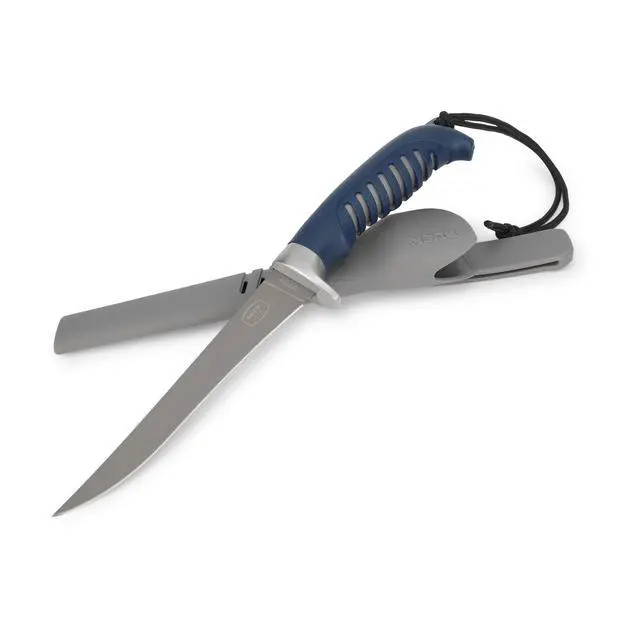 Alt view image 3 of 4 - 223 Silver Creek Fixed Fillet Knife, 6-3/8" Titanium Coated Flexible Blade, Anti-Slip Rubber Grip, Portable Fishing Knife for Saltwater & Freshwater, Fishing Gear, 5 oz