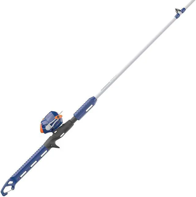 Main image of Wilder Fishing Reel and Rod Combo, 4'3" Durable Fiberglass Rod with Built-In Carabiner, Patented No-Tangle Reel, Pre-Spooled with 6-Pound Cajun Fishing Line