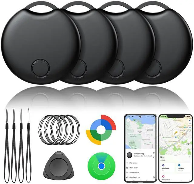 Main image of 2026 Tracker Smart Tags for iOS and Android,Dual System Android Tracker Tags Bluetooth Key Finder Compatible with iOS and Android for Keys, Luggage and More