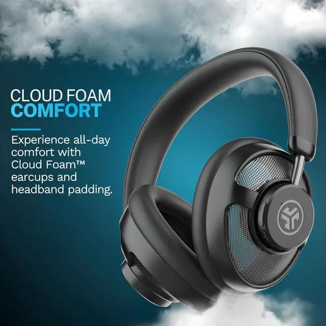 Alt view image 5 of 7 - JBuds Open Wireless Headphones Open-Ear, Comfortable All-Day Fit, 24+ Hour Playtime, Immersive Sound, Bluetooth Headphones with App Control, Black