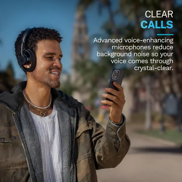 Alt view image 7 of 7 - JBuds Open Wireless Headphones Open-Ear, Comfortable All-Day Fit, 24+ Hour Playtime, Immersive Sound, Bluetooth Headphones with App Control, Black