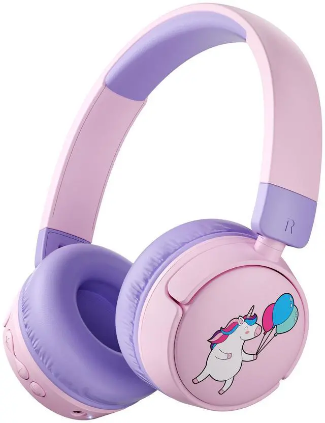Main image of Kids Headphones Bluetooth for Girls, Toddler Headphones Wireless for School | 85/95dB Volume Limited, 50H Playtime, Bluetooth 6.0, Built in Mic, Fast Charging for Tablet, iPad, Cellphone