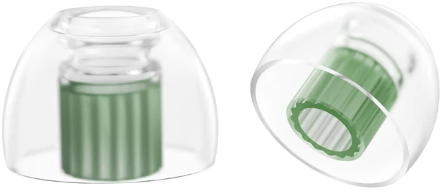 Main image of W1 for IEM - M - Patented Medical-Grade Silicone Ear Tips, Double W-Shaped Tube Core, More Stability