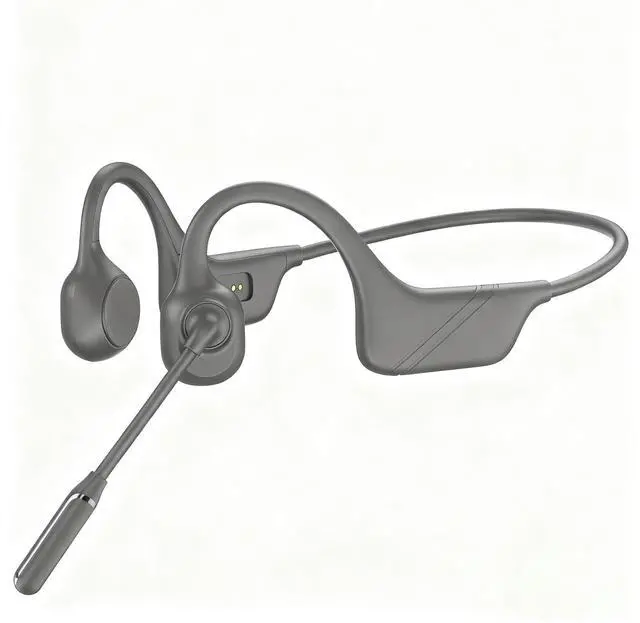 Main image of Meetings Open-Ear Headphones with Rotatable Noise-Canceling Boom Mic, Bone Conduction Bluetooth 5.4 Headphones with One-Touch Mute&Magnetic Charging for All-Day Use,Perfect for Driving Learning