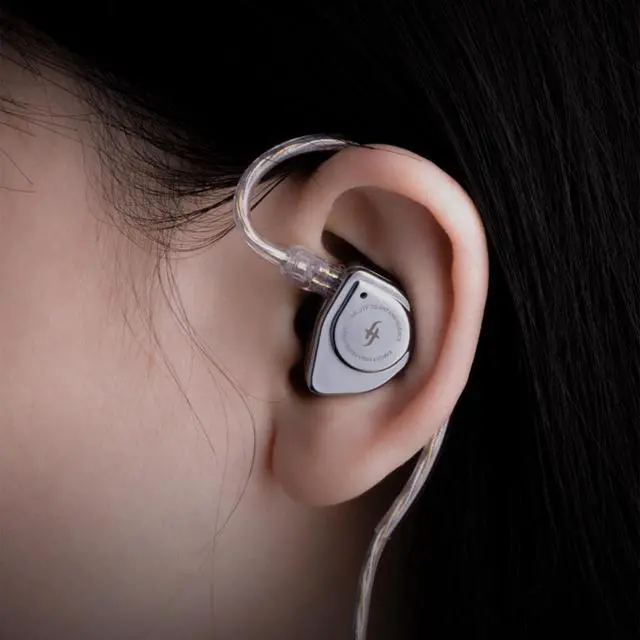 Alt view image 3 of 7 - SIMGOT EW200 10mm SCP Diaphragm Dynamic Driver in-Ear Earphones with All Metal Body, Detachable 0.78mm 2pin Silver-Plated OFC Cable for Audiophiles Musicians (EW200 Without Mic)
