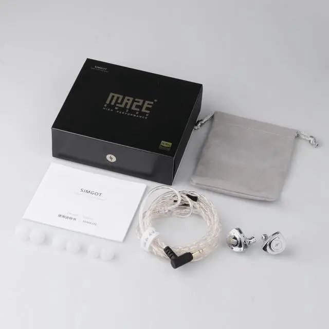 Alt view image 6 of 7 - SIMGOT EW200 10mm SCP Diaphragm Dynamic Driver in-Ear Earphones with All Metal Body, Detachable 0.78mm 2pin Silver-Plated OFC Cable for Audiophiles Musicians (EW200 Without Mic)