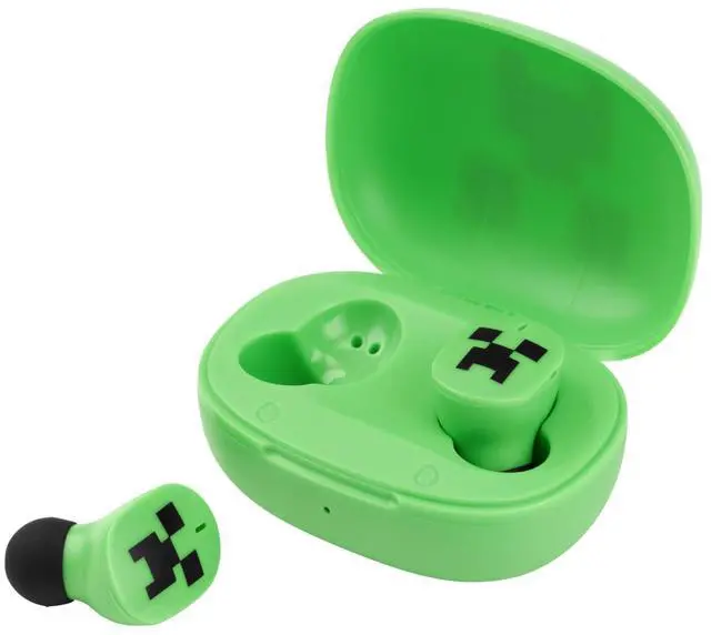 Main image of Minecraft Bluetooth Earbuds with Mic, Wireless Earbuds with Charging Case