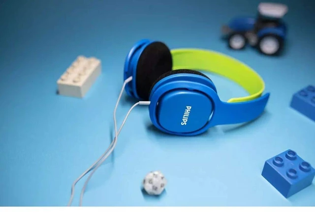 Alt view image 2 of 7 - Kids Headphones with Cord, On-Ear Wired Headphones for Kids with Comfortable Fit & Clear Stereo Sound, 85dB Volume Limiter Headset for School/Tablet/iPad/Kindle, Ideal for Boys & Toddlers