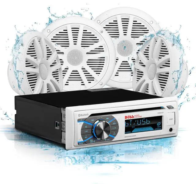 Main image of MCK508WB.64S Marine Stereo, 6.5 Inch Speakers (Pair)