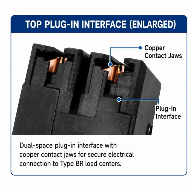 Alt view image 4 of 7 - Type BR Whole-Panel Circuit Breaker Surge Protective Device (2 Pack) (2)