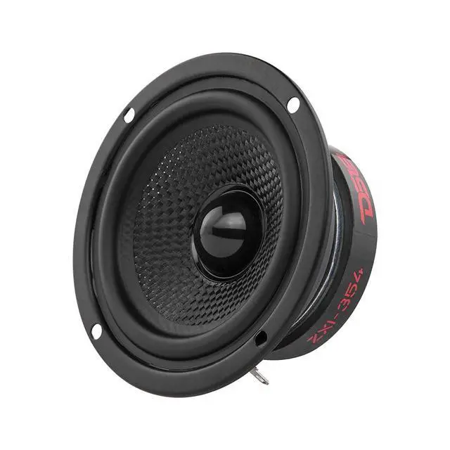 Alt view image 5 of 7 - ZXI-354 3.5" Full Range Car Audio Speaker with Kevlar Cone 120 Watts 4 Ohm (2 Speakers), Black
