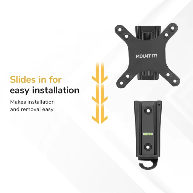 Alt view image 7 of 7 - RV TV Wall Mount - Dual Wall Plates - Move TV Between Indoor and Outdoor - Quick-Release Full Motion - Marine-Grade Rustproof Aluminum - 1943" TVs - VESA 75x75200x200-33 lbs - ±30° Tilt