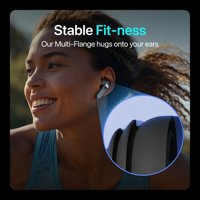 Alt view image 5 of 7 - Premium Multi-Flange Eartips for Galaxy Buds4 Pro Always Fits, Never Slips (Black)