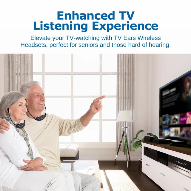 Alt view image 5 of 7 - Wireless Headset Only - Does not Include Charging Base Compatible with 5.0 Analog and Digital Ears Headset Systems, Ideal for Seniors & with Hearing Difficulties