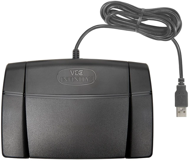 Main image of Infinity 3 USB Foot Pedal Control with Computer Plug In, one unit
