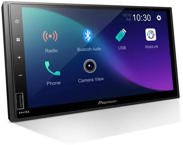 Main image of DMH-470EX 7" Touchscreen Double Din Car Stereo | Digital Multimedia Receiver, Bluetooth, AUX Input, Weblink, Smartphone Integration, Rear Camera Input