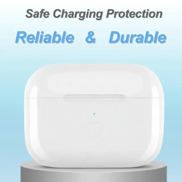 Alt view image 5 of 7 - Replacement Charging Case for AirPod Pro 2 and 1 gen, Wireless Charging Cases Compatible with AirPod Pro 1st / 2nd, Wired and Wireless Charging, Bluetooth Pairing Sync, USB C Port