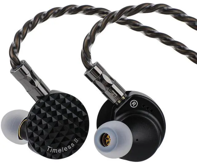Main image of 7Hz Timeless II Upgraded 14.5mm Planar Magnetic Driver IEM | in Ear Monitor, Wired Earbuds, with Tunable Nozzle and 7N OCC IEM Cable for Musician Audiophile