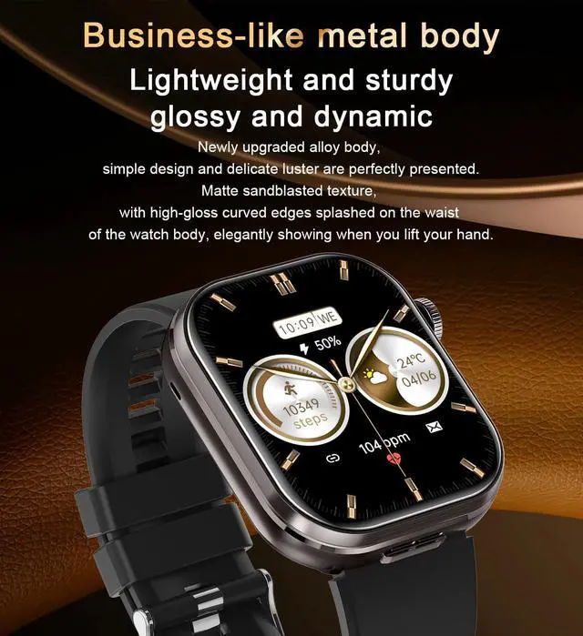 Alt view image 6 of 7 - Smart Watch with Earbuds for Women, 2'' HD (Answer/Make Calls) 2 in 1 Smartwatches and Headphones,100+ Sport Modes Fitness Tracker with Heart Rate/Sleep, Compatible iPhone/Samsung/Android