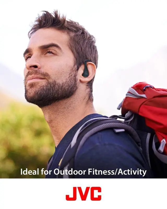 Alt view image 5 of 7 - Fitness Series HAEC25TB Sport True Wireless Earbuds, Black | Up to 30 Hours Battery Life, Neodymium Magnet Driver, IPX5 Water Resistance, Lightweight and Compact