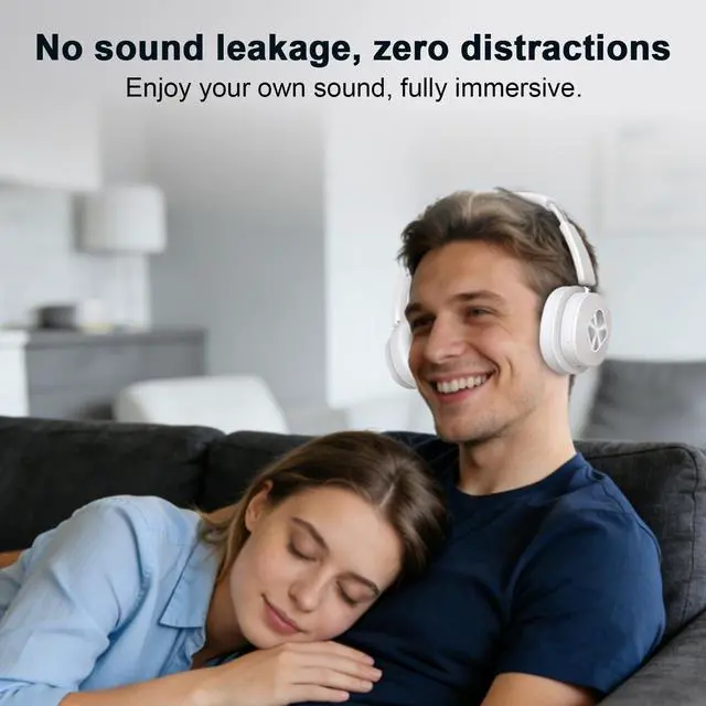 Alt view image 2 of 7 - Wireless Headphones for TV, TV Headphones Wireless for Seniors with Transmitter Charging Base, 3 Audio Modes & Low Latency & Blutooth 5.4, Bluetooth Headphones for TV Watching, Gifts for Elderly