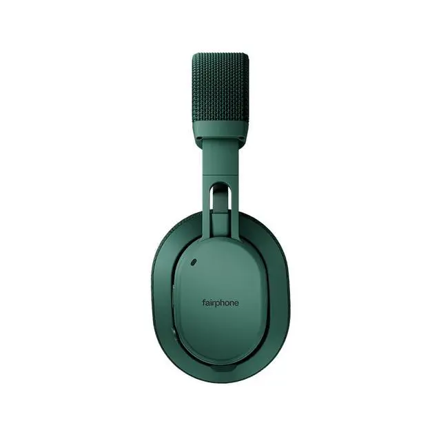 Alt view image 3 of 7 - Fairbuds XL Forest Green Over-Ear Wireless Headphones with Active Noise Cancelling, aptX-HD 24-bit Audio, 30 H Battery, IP54 Weatherproof, Replaceable Parts