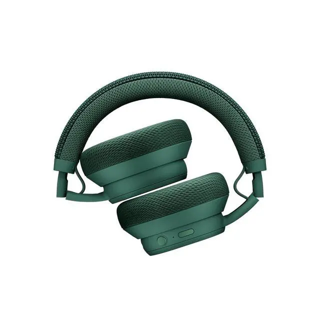 Alt view image 4 of 7 - Fairbuds XL Forest Green Over-Ear Wireless Headphones with Active Noise Cancelling, aptX-HD 24-bit Audio, 30 H Battery, IP54 Weatherproof, Replaceable Parts