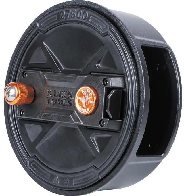 Main image of 27500 Tie Wire Reel, Quick Lock, Lightweight Aluminum, 12-18 Gauge Wire, Ambidextrous Rewind Knob