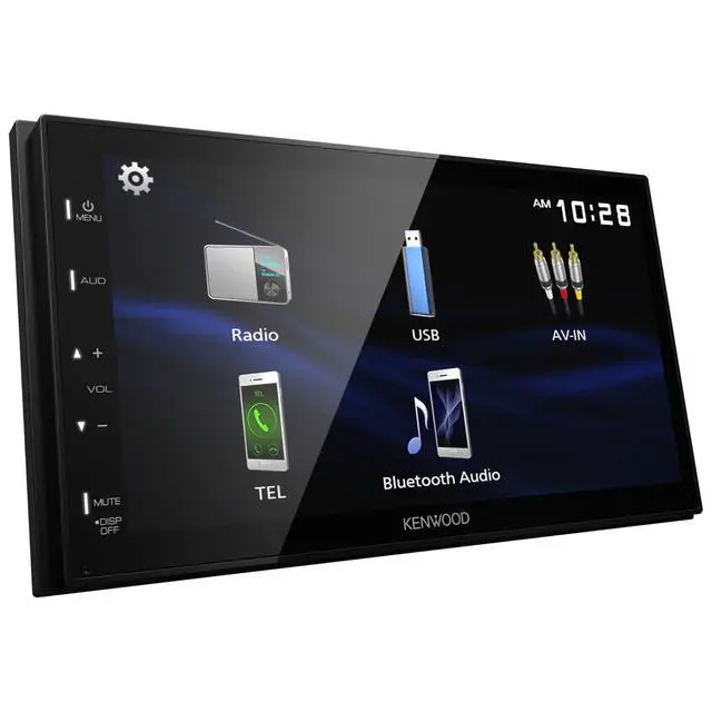Alt view image 3 of 6 - DMX150BT 6.8" Capacitive Touchscreen Digital Multimedia Receiver Bluetooth, USB Mirroring for Android, Rear Camera Input, 13-Band EQ