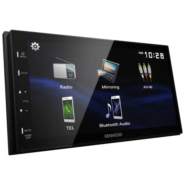 Alt view image 2 of 6 - DMX150BT 6.8" Capacitive Touchscreen Digital Multimedia Receiver Bluetooth, USB Mirroring for Android, Rear Camera Input, 13-Band EQ