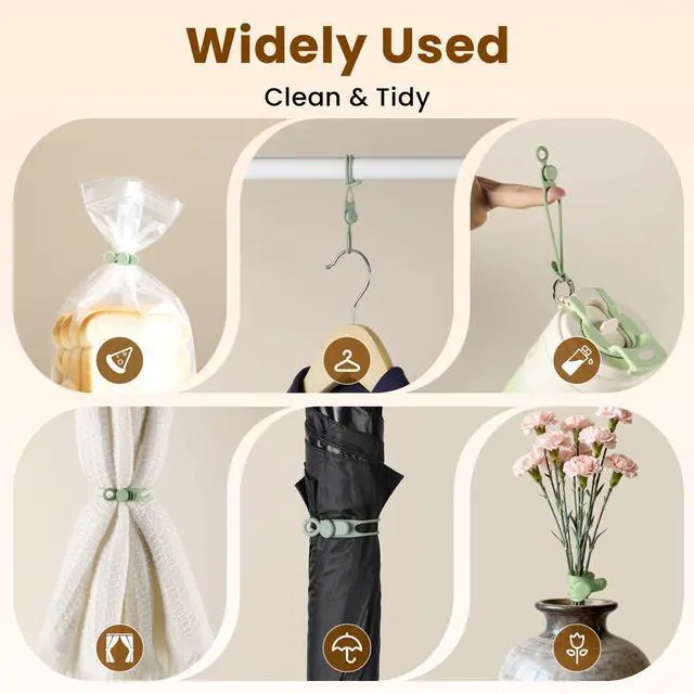 Alt view image 7 of 7 - 30 Pcs Silicone Cable Ties, Reusable Data Cable Organizer for Home Office | High Elastic, Multipurpose, Cable Management for Charging Cord, Electronics, Computer, Appliances, Travel Essentials
