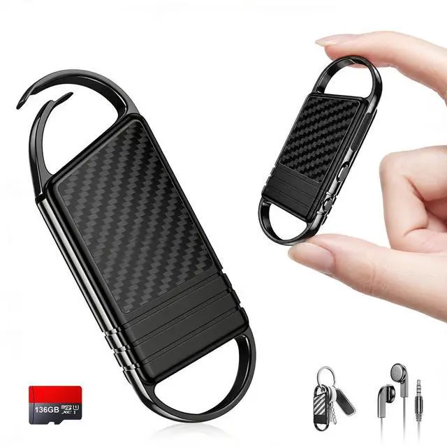Main image of 136GB(18800H) AI Noise Reduction Voice Activated Recorder - Voice Recorder with OTG Transfer, Portable Auto Save Recording Device, Audio Recorder for Business Lectures Interviews