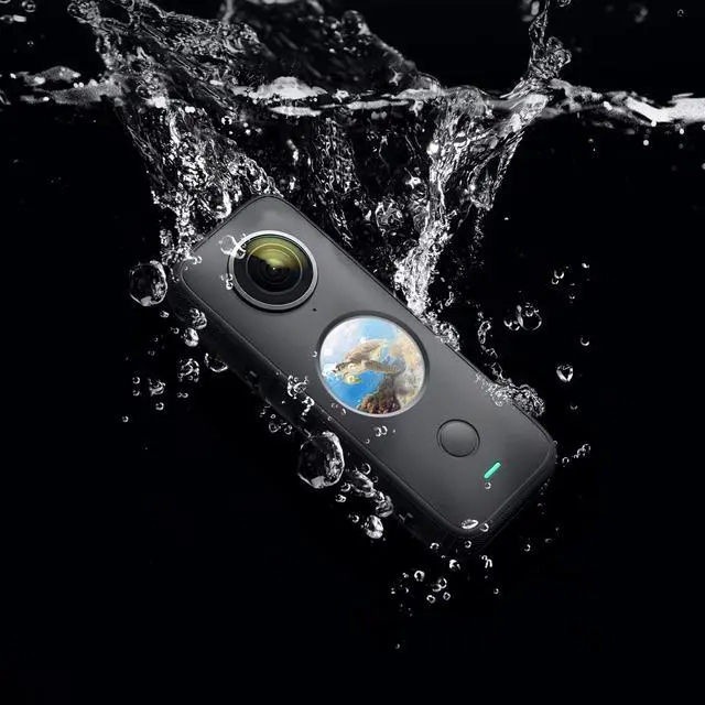 Alt view image 4 of 4 - ONE X2 360 Degree Waterproof Action Camera, 5.7K 360, Stabilization, Touch Screen, AI Editing, Live Streaming, Webcam, Voice Control