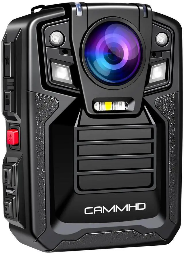 Main image of V8-256GB 4K Body Camera with Audio and Video Recording, 2160P Body Worn Camera Two Battery 4400mAh Work 14H, H.265 Video Recorder, Night Vision Police Cam with Charging Dock