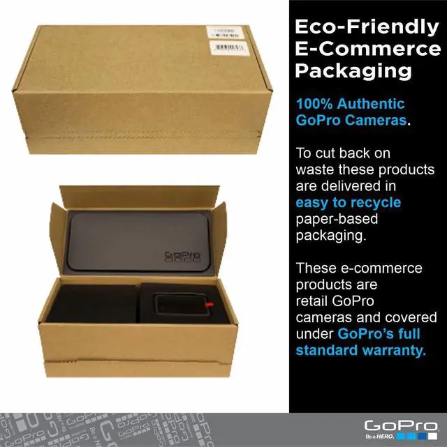 Alt view image 3 of 7 - HERO10 Black- E-Commerce Packaging - Waterproof Action Camera with Front LCD & Touch Rear Screens, 5.3K60 Ultra HD Video