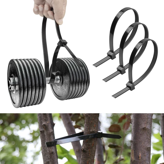 Alt view image 6 of 7 - 36 Inch White Heavy Duty Zip Ties 60 Pcs Large Cable Tiesc 250 LBS Clear Zip Ties, Ultra Strong Plastic Wire Ties, Extra Long Wire Ties, Big Tie Wraps for Indoor Outdoor Cable Management