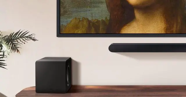 Alt view image 3 of 7 - SWA-W510 Subwoofer for S Series Soundbar with Powerful Bass, Wireless, Unibody Design, Compact 6.5" Size, 2022, Black