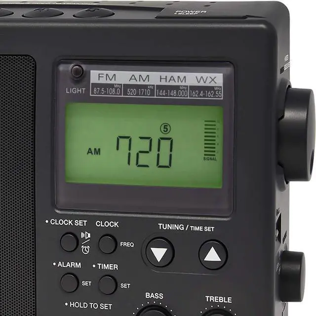 Alt view image 2 of 7 - C. Crane CCRadio-2E Enhanced Portable AM FM Weather and 2-Meter Ham Band (Black) CC2BE