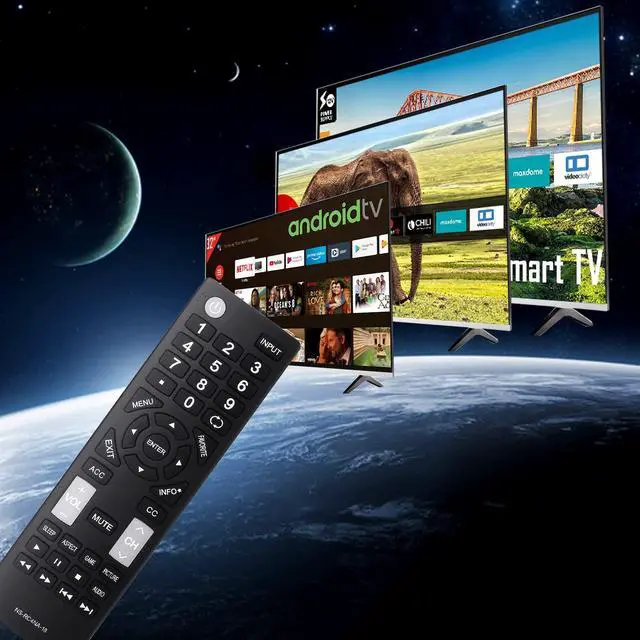 Alt view image 3 of 7 - Universal Remote Control Replacement Fit for All Insignia LED-LCD HDTV TVs