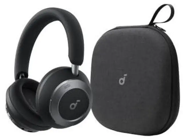 Main image of Space One Pro by Anker, with Headphones Case, Adaptive Active Noise Cancelling Headphones Driven by 6 Mics, Super Foldable Design, 60H Lossless Audio, Ultra-Fast Charging, Hi-Res Wireless