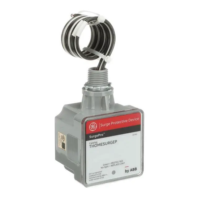 Alt view image 2 of 7 - THOMESURGEP Whole Home Surge Protection Device Type 1 SPD NEMA 3R | 36kA Capacity External Mount Pigtail LED Indicator Universal Load Center Compatible UL Listed & ANSI Certified