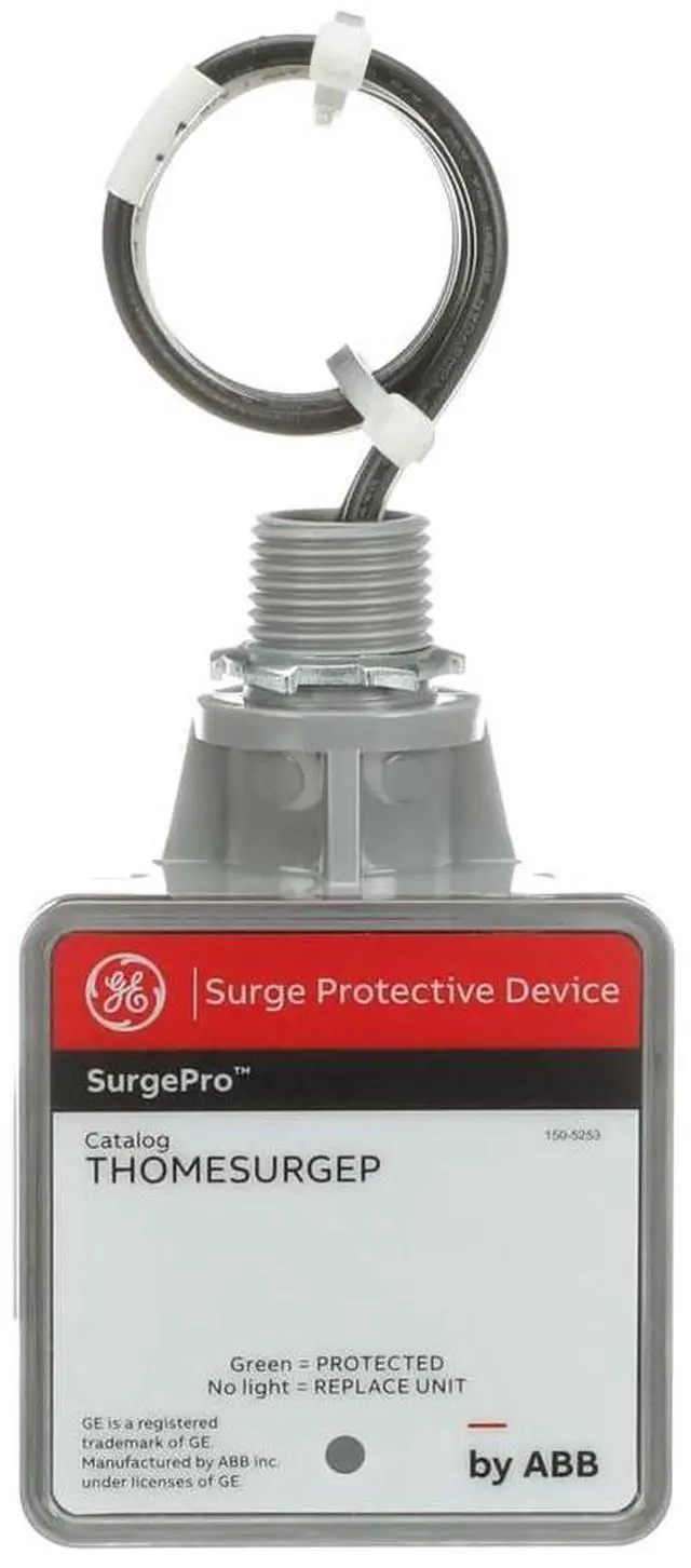 Main image of THOMESURGEP Whole Home Surge Protection Device Type 1 SPD NEMA 3R | 36kA Capacity External Mount Pigtail LED Indicator Universal Load Center Compatible UL Listed & ANSI Certified